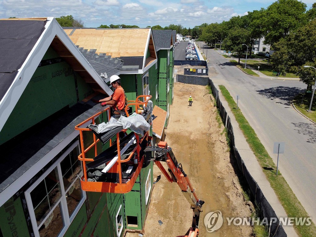 미 10월 신규주택 착공 4.9%↑…코로나 사태 전 수준 회복