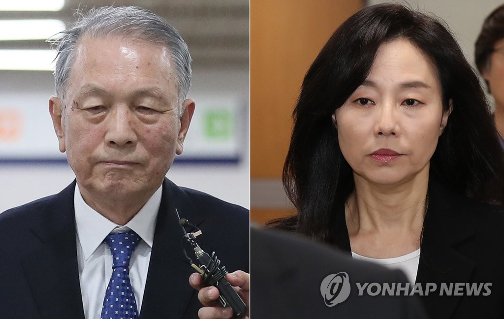 김기춘·조윤선 '블랙리스트 파기환송심' 내년 1월 첫 공판