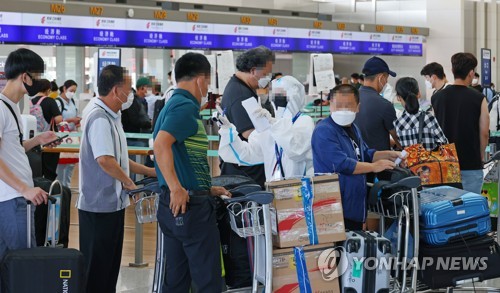 중국, 한국발 승객에 11일부터 핵산검사 두 차례 요구