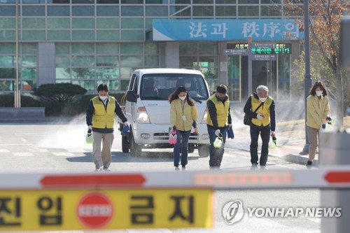 [고침] 지방(광주교도소 직원 50명 음성…당직근무 동료 1…)