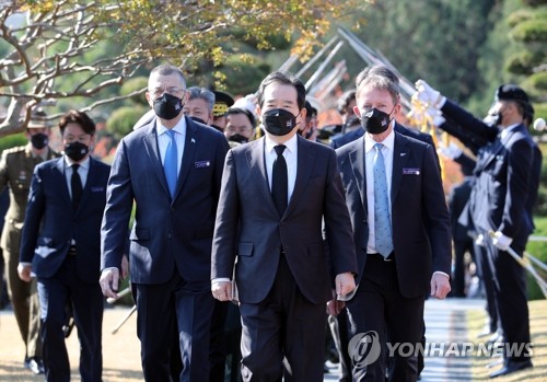 정총리 "한반도 평화 정착, 유엔 참전용사에 대한 최고 보답"