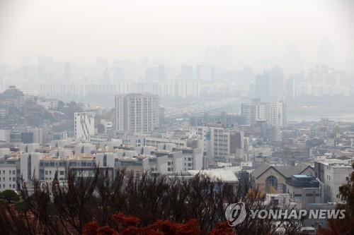 충남 천안·아산·당진, 초미세먼지주의보 발령