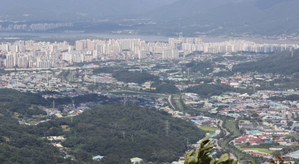 3기 신도시가 조성될 예정인 경기 하남 교산지구 일대의 모습. 연합뉴스