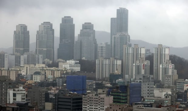 강남구 아파트 단지들 전경.(사진=연합뉴스)