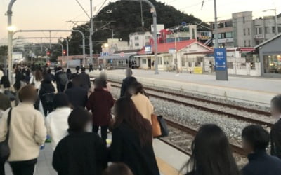 전력 장애로 동해발 서울행 KTX 운행 중단…200여명 '불편'