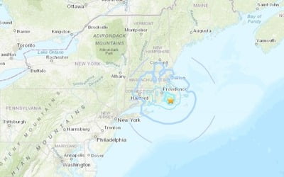 미국 매사추세츠에서 44년 만에 규모 3.6 지진