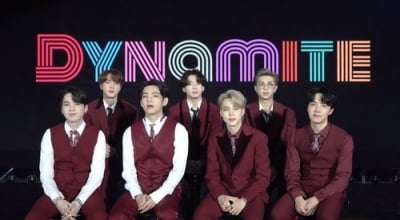 방탄소년단, 'MTV 유럽뮤직어워즈' 4관왕…'베스트송' 첫 수상
