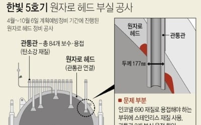 한빛 5호기 원자로 헤드 부실 공사 수사의뢰 검토 '파장'