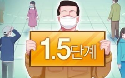 인천 내일 0시부터 사회적 거리두기 1.5단계로 격상