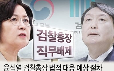 [속보] 윤석열 "직무배제 명령 취소하라"…秋 상대 소송 제기