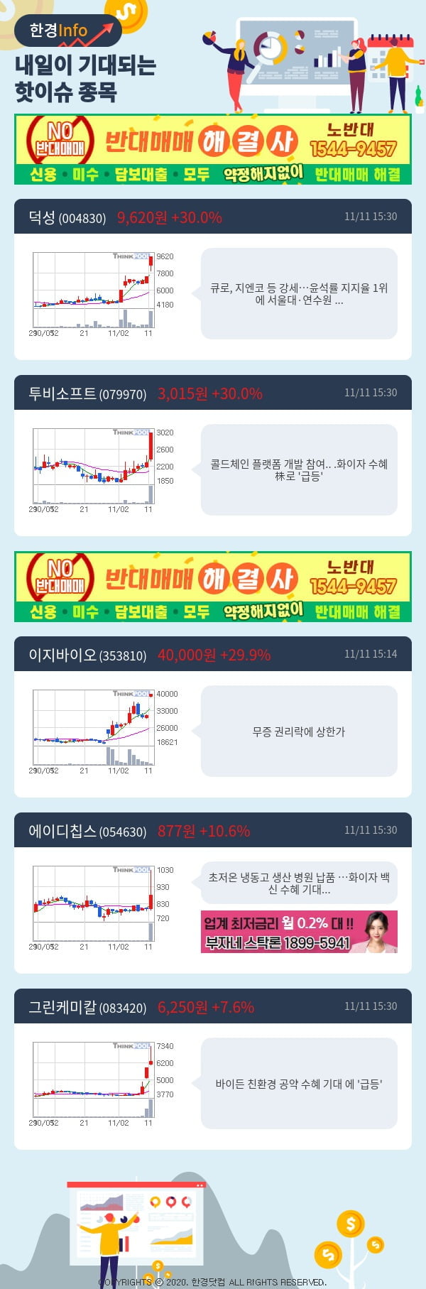 [포커스]내일이 기대되는 핫이슈 종목