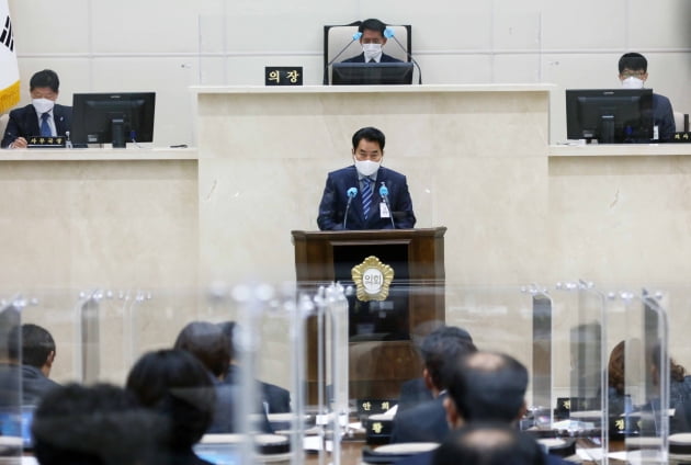 '품격있는 세계 일류도시 용인 조성', 백군기 용인시장 시정연설 