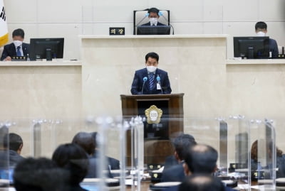 '품격있는 세계 일류도시 용인 조성', 백군기 용인시장 시정연설