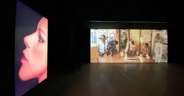 국립현대미술관 서울관에서 지난 4일부터 정윤석 작가의 리얼돌을 소재로 한 작업이 전시되고 있다.  국립현대미술관 인스타그램. 