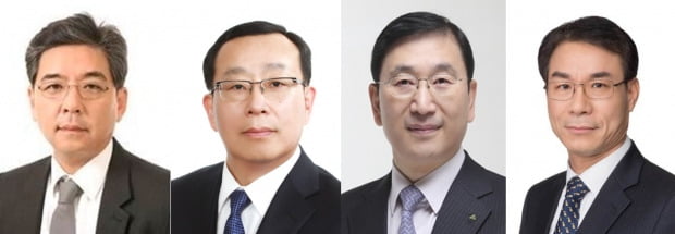 왼쪽부터 정재훈·조성환·윤영준·정재욱. 사진 = 현대차그룹