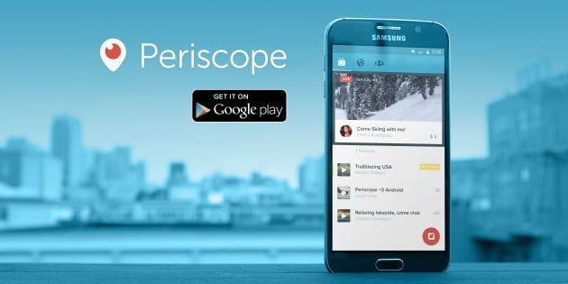 트위터 생중계 앱 페리스코프, 내년 3월 서비스 중단