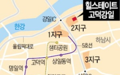 [단독] '힐스테이트 고덕강일' 분양가 3.3㎡당 2230만원