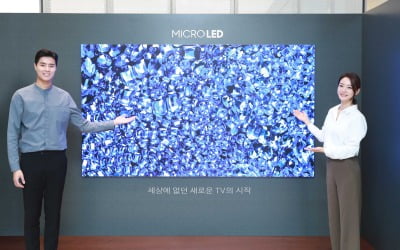 삼성전자, 가정용 마이크로 LED TV 사전 예약…1억7000만