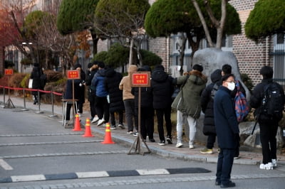 [포토] 코로나로 바뀐 수능 풍경