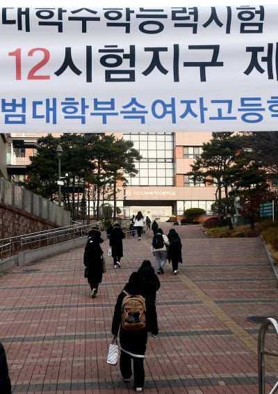 [포토] 고사장으로 (2021 수능)