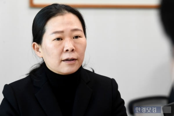 '국민미래포럼' 공동대표인 권은희 국민의당 원내대표가 지난 15일 <한경닷컴>과 인터뷰를 진행하고 있다. /사진=변성현 한경닷컴 기자 byun84@hankyung.com