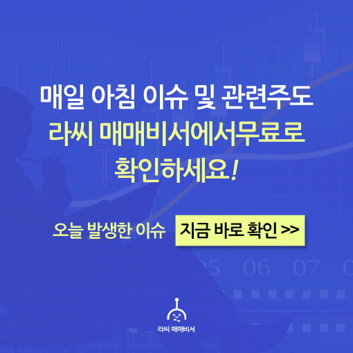 [오늘의 급등주 PICK5] - 알체라, 까뮤이앤씨, 삼천당제약...