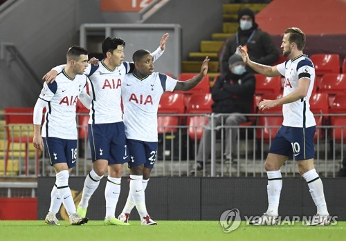 'Eleven goal by Son Heung-min' Tottenham lose 1-2 to Liverpool ... I lost the lead