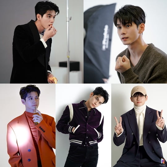 옹성우, 귤 먹는 모습까지 '화보 그 자체'…선물 같은 비하인드 컷