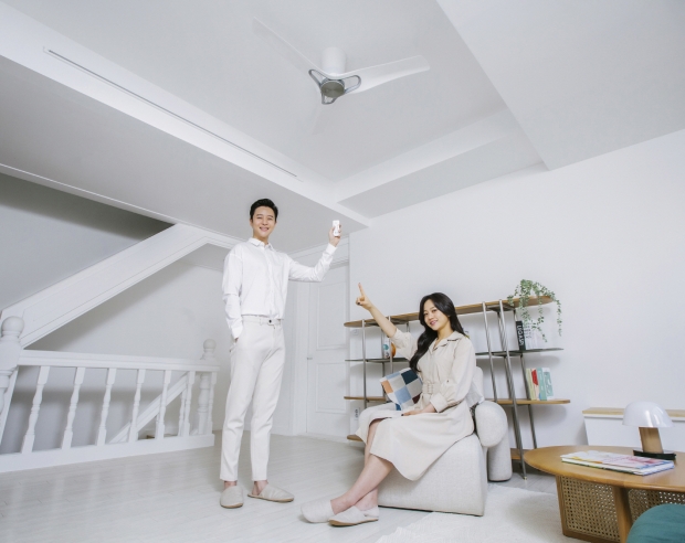 “집에서 사계절 쓰는 천장형 선풍기” LG전자, 프리미엄 ‘LG 휘센 실링팬’ 출시