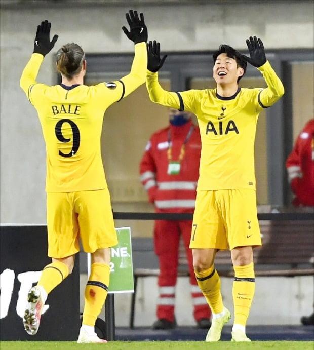 Photo Son Heung Min S 12th Goal Of The Season Tottenham Europa League Round Of 32 En24 World