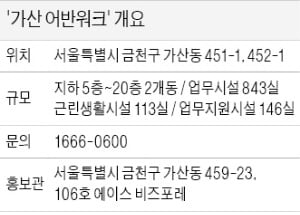 서울디지털산업단지 안양천 조망 가능한 역세권 지식산업센터