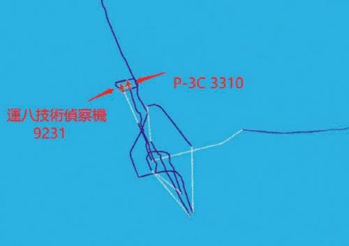 대만·중국 군용기 공중서 500ｍ까지 접근 비행