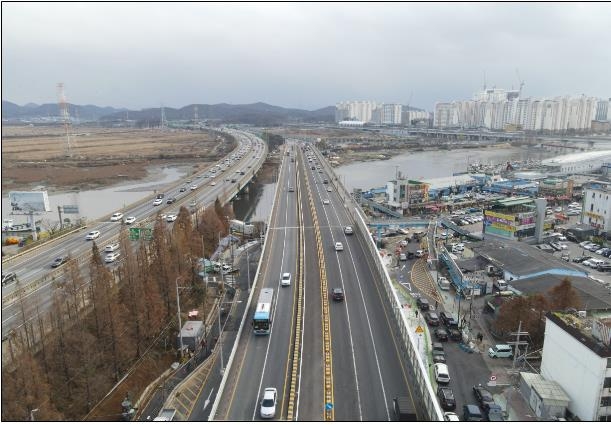 인천 소래대교 확장 개통…소래포구 주변 혼잡 완화