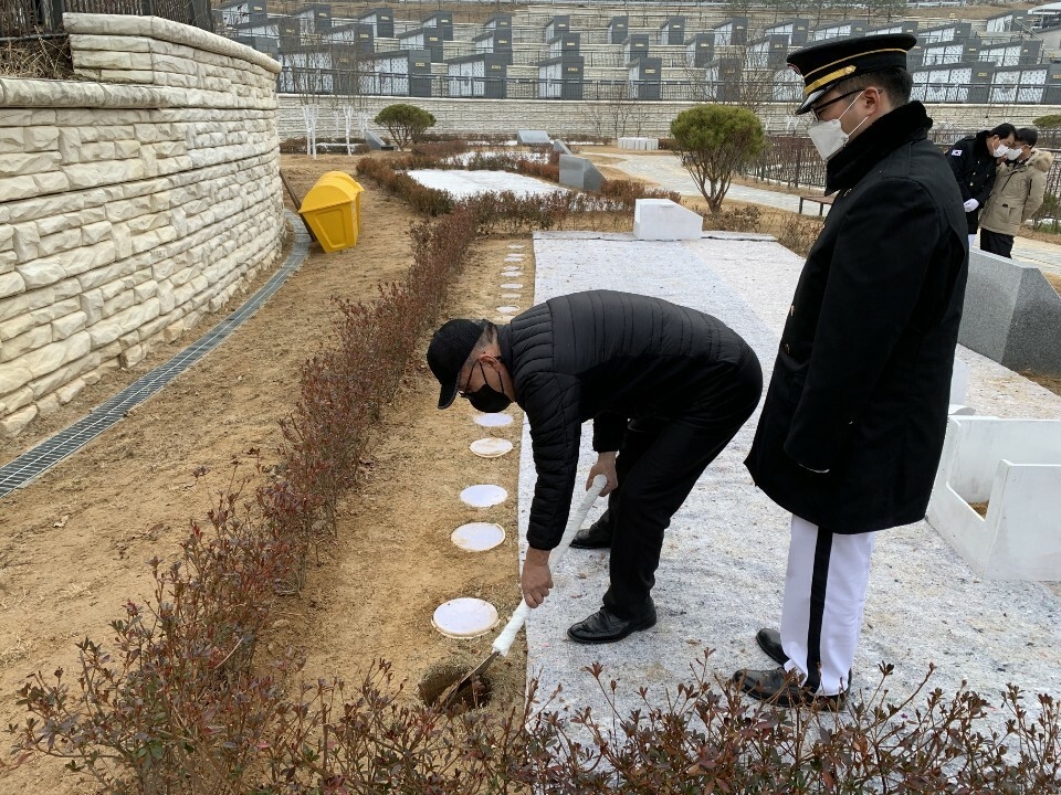 괴산호국원, 국립묘지 최초로 자연장…1천기 규모로 운영