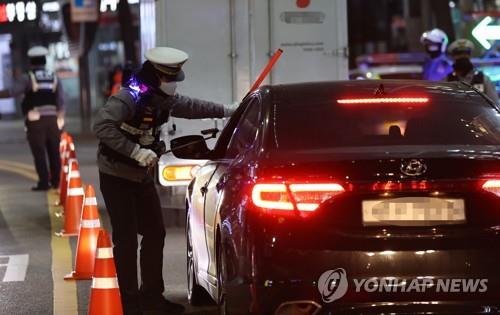 음주단속 현장 도주 경찰관 '직위해제'…"수사결과 나오면 징계"(종합)