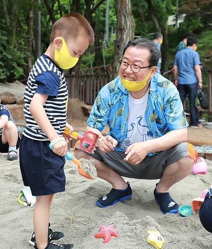 남양주 '청학 비치' 지방정부 우수정책…민주당 1급 포상