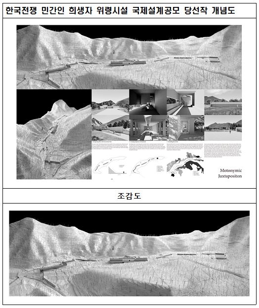 6·25 전후 민간인 희생자 위령시설 설계공모 당선작 선정