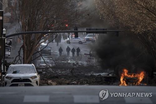 성탄절 아침 미 내슈빌 시내서 차량폭발…"고의적 행동" 수사