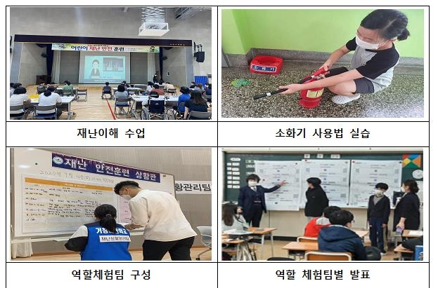 어린이 재난안전훈련 93개교서 실시…비대면·온라인 과제 병행