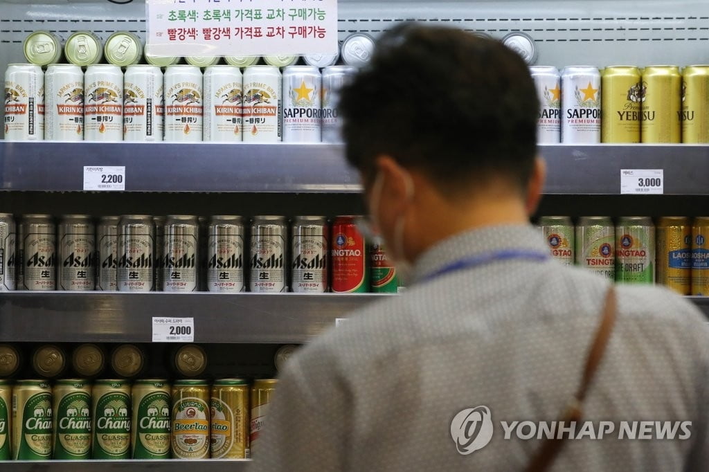 일본 맥주 수입 다시 늘어난다…노재팬 불매운동 약화