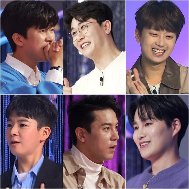 '미스트롯2' 특별 심사위원 TOP6/ 사진=TV조선 제공