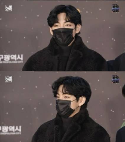 '가요대전' 방탄소년단 뷔 "'Snow Flower' 깜짝 공개 이유? 아미에게 미안해서"