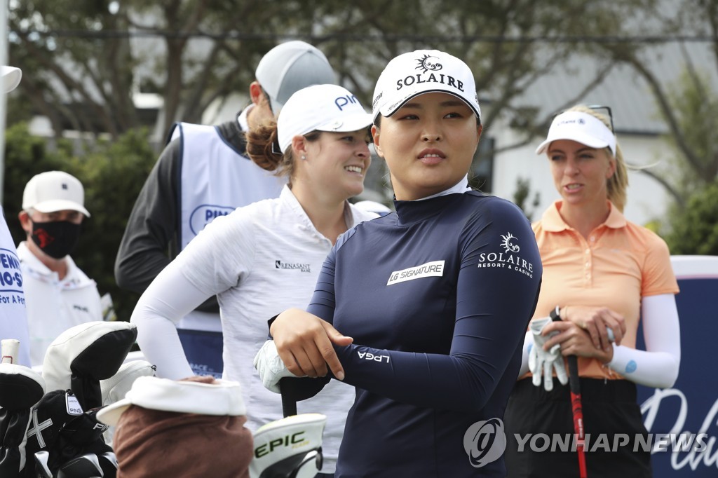 12월의 LPGA 투어 대회…고진영, 1R 3타 차 공동 10위(종합)