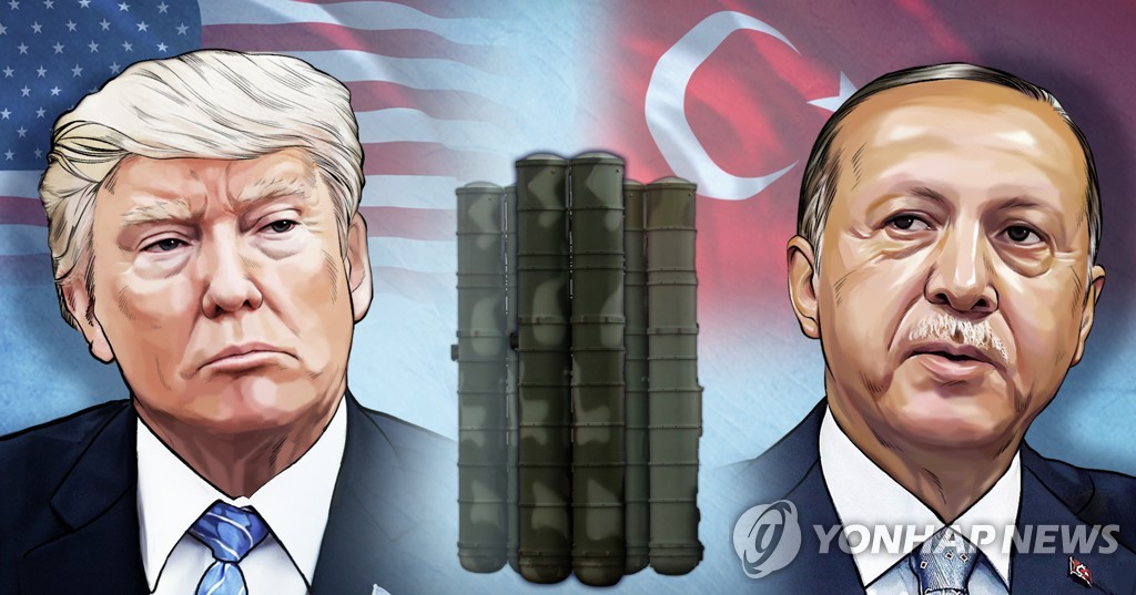 미, 러시아제 방공미사일 도입한 터키 제재…터키·러시아 반발(종합)