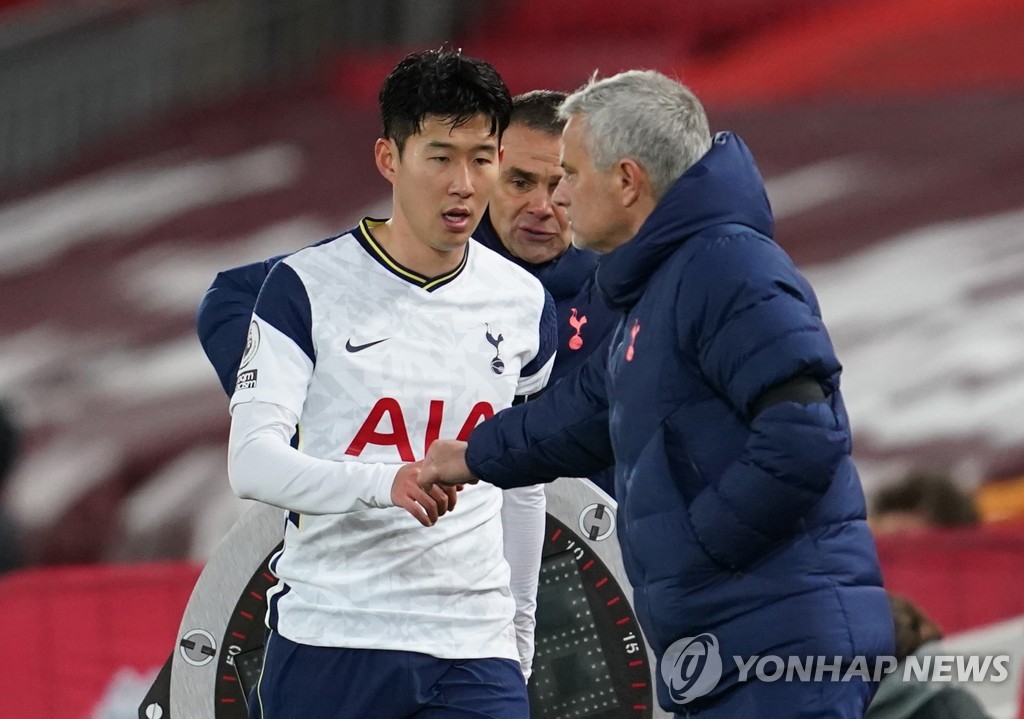 Son Heung-min leads the league in scoring with 11th goal ... Team loses 1-2 to Liverpool