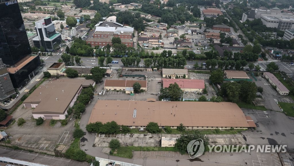 미군기지 12곳 돌려받았다…용산기지 일부 처음으로 포함