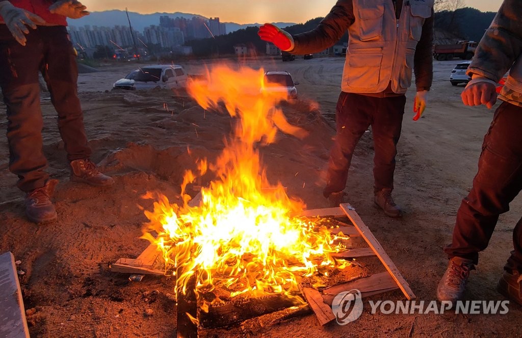 홍천 내면 영하 12.6도…강원 대부분 영하권 떨어져