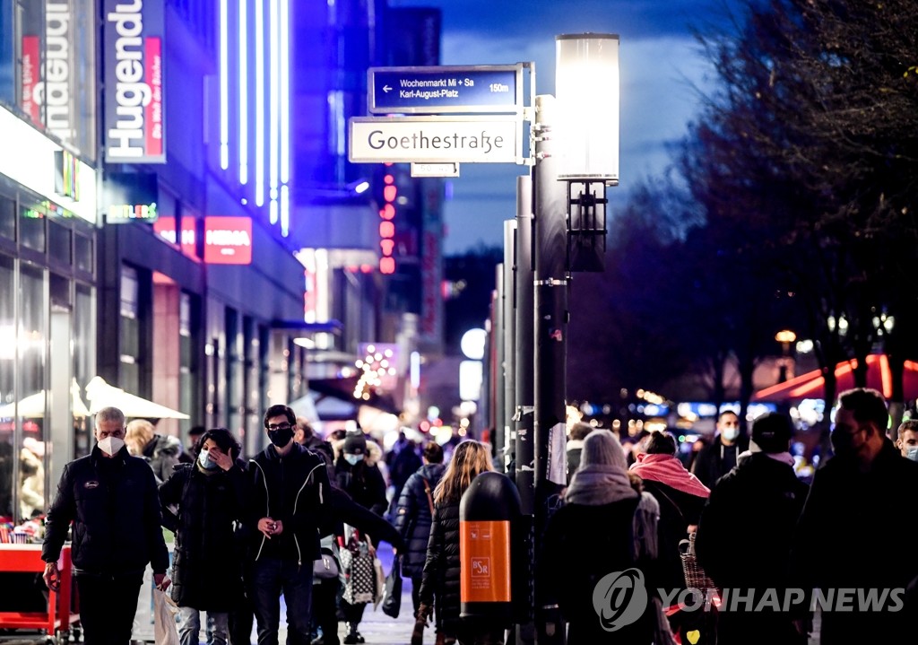 유럽, '성탄절 봉쇄'로 코로나 재확산 차단 안간힘