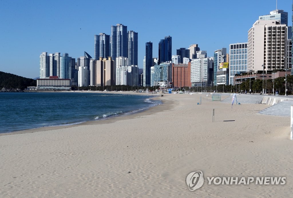 '해맞이 인파 차단' 부산 해운대·송정해수욕장 폐쇄 검토