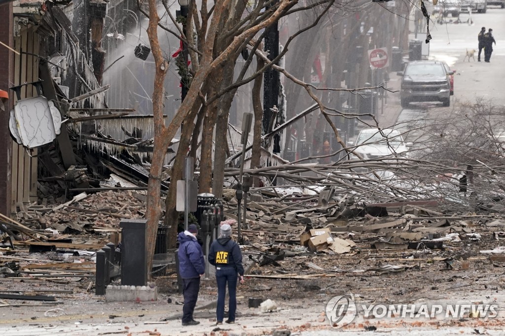 "미 수사 당국, 내슈빌 폭발 사건 용의자 수사…자택 수색"(종합)